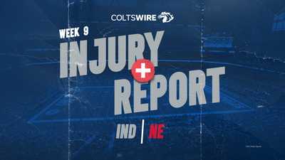 Colts vs. Patriots: Updated injury report for Week 9