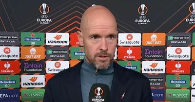 Erik ten Hag aims bitter dig after Man Utd fall short in Europa League quest