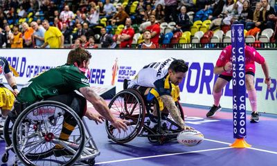 England off to flyer against Australia in Wheelchair Rugby League World Cup