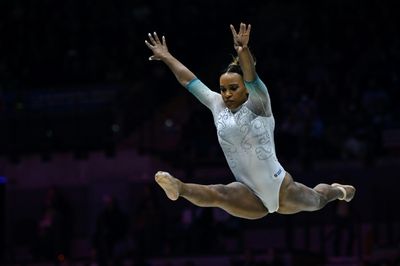 Andrade makes history for Brazil by winning world all-around gymnastics title