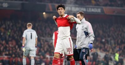 Arsenal boss Mikel Arteta provides Takehiro Tomiyasu injury update amid Chelsea doubt