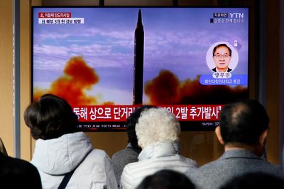 North Korea flies jets, fires artillery near border after U.S. and South extend drills