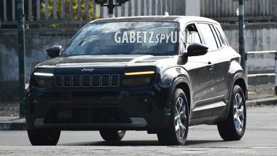 Jeep Avenger Spied Testing With Internal Combustion Engine