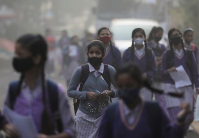 India's Delhi wrestles with 'hazardous' air pollution, primary schools shut