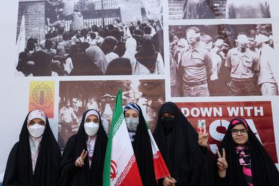 Iran celebrates 1979 U.S. embassy seizure amid anti-government protests
