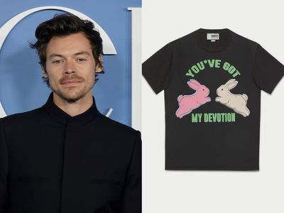 Fans balk at $750 T-shirts in Harry Styles’ HA HA HA Gucci collection