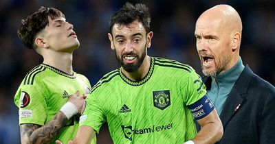 Bruno Fernandes accused of going against Erik ten Hag's wishes with Alejandro Garnacho dig