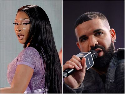 Megan Thee Stallion hits out at Drake as he appears to accuse her of lying about Tory Lanez shooting on new track