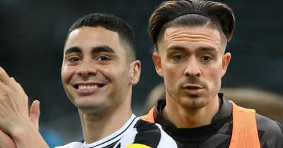 Bruno Guimaraes 'gesture' praise as Jack Grealish swipe dismissed as reason for Miguel Almiron form