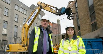 Parnell Square project begins with construction of new library and restoration work