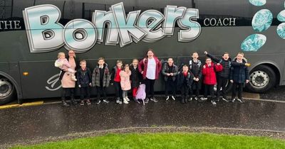 Lanarkshire schoolkids enjoy Kool Ride to School after winning comp