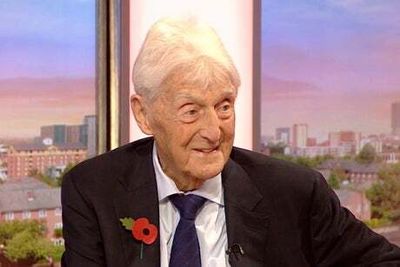 Michael Parkinson sparks concern for looking ‘frail’ as he makes rare TV appearance on BBC Breakfast