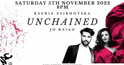 Unchained: Showcase featuring former Dancing With The Stars pro coming to Belfast