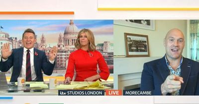 Kate Garraway defends Ben Shephard as Tyson Fury corrects presenter in ITV Good Morning Britain appearance