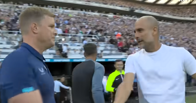Eddie Howe brilliant response after Man City boss Pep Guardiola calls Newcastle a 'contender'