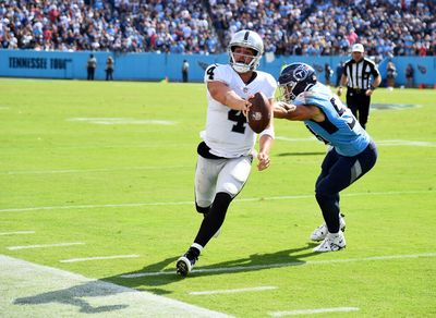 Raiders QB Derek Carr is 0-7 ATS in his last seven games as a road favorite