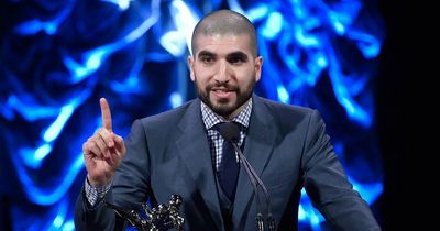Ariel Helwani tells Katie Taylor it is his dream to appear on RTE's Late Late Toy Show