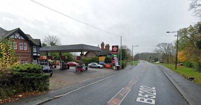 Armed men threaten staff and ransack garage in late night robbery