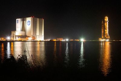 NASA's moon rocket returns to pad for next launch attempt