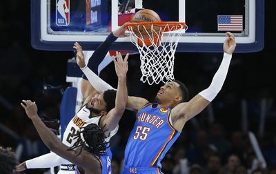PHOTOS: Best images from the Thunder’s 122-110 loss to the Nuggets