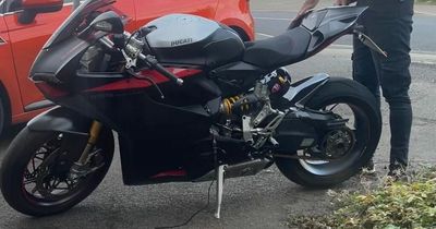 'Nightmare' for rider as rare £12,000 motorbike stolen while he was on phone