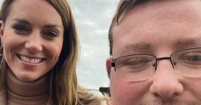 William and Kate make royal fan 'cry tears of happiness' as they pose for selfies