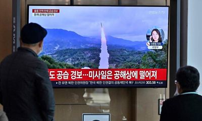 North Korea missile crosses maritime border with South for first time