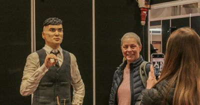 Talented baker makes life size Peaky Blinders' Tommy Shelby replica made entirely out of cake