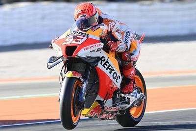 Marquez MotoGP Valencia crashes due to 'deciding to take a risk'