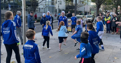 Monkstown Boxing Club train outdoors in protest at sudden closure of community centre