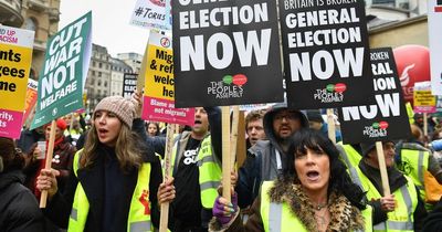 Mass protest calling for general election to take place on Saturday