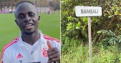 Sadio Mane makes touching gesture to home village showing why he's a class act