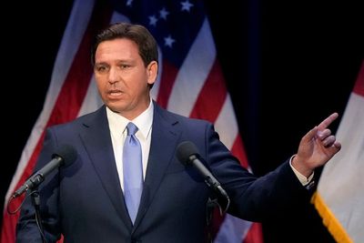 Ron DeSantis blasted by ex-Republican party chair for ‘blasphemy’ over ad