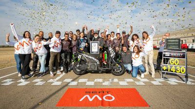 SEAT Sends Guinness World Record-Setting Mo 125 E-Scooter To EICMA