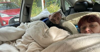 Couple forced to live in their Audi after being made homeless call new life 'degrading'