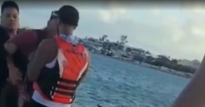 Donald Trump supporter shot at men riding jet ski with Joe Biden flag on election day