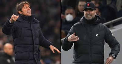 Antonio Conte sends Jurgen Klopp brutal reminder of last Tottenham vs Liverpool clash
