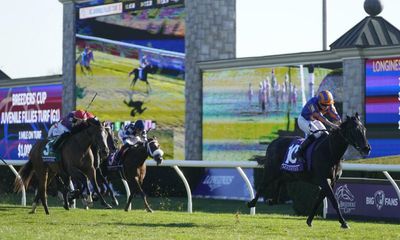 Meditate wins Juvenile Fillies’ Turf on big day for Europeans at Breeders’ Cup