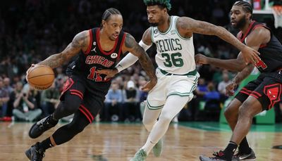 Even with 46 points from vet DeMar DeRozan, Bulls fall short in Boston