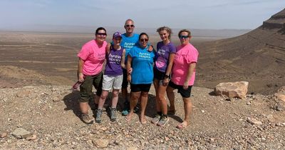 Nurse will 'never take showers for granted again' after gruelling Sahra Desert challenge