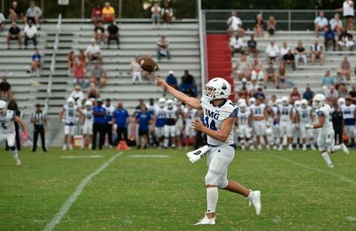 What is West Toronto Prep, which lost 96-0 to IMG Academy in game called at the half?