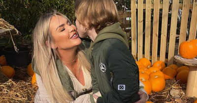 Erin McGregor describes 'rough night' as she had to rush son Harry to hospital after he took ill