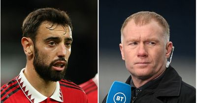 Bruno Fernandes gives Manchester United's forgotten man chance to prove Paul Scholes wrong