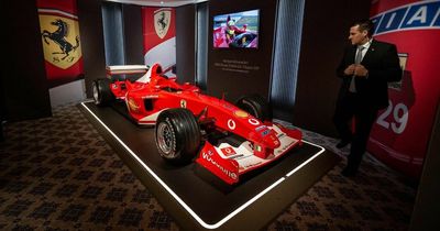 Michael Schumacher's title-winning Ferrari car tipped to fetch up to £8m at auction