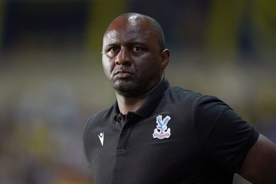 Patrick Vieira aiming to cure travel sickness when Crystal Palace visit West Ham