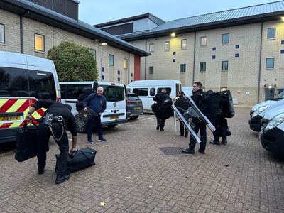 Riot police called to immigration centre as detainees armed with ‘various weaponry’