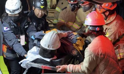 Two South Korean miners rescued after surviving for days on coffee powder