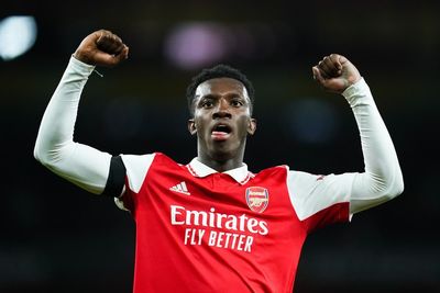 Eddie Nketiah hoping to fulfil Arsenal ‘dream’ of playing in Champions League next year