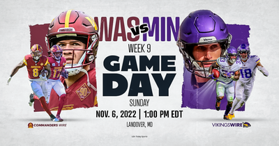 Vikings vs Commanders: Week 9 how to watch, listen & stream