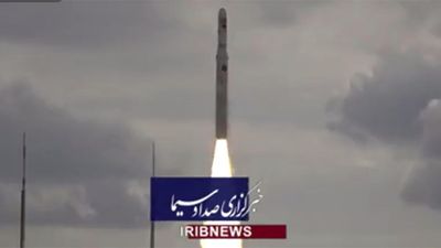 Iran has ‘tested satellite launcher successfully’ amid rising hostility with US